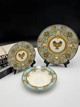 18 Pcs Versace Bone China Plate Set 👑
