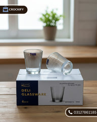 6 Pcs DELISOGA Fine Glass Set đĽ