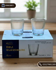 6 Pcs DELISOGA Fine Glass Set đĽ