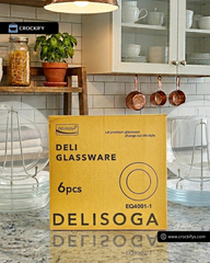 6 Pcs Plate Set 7 Inch Deep Plate