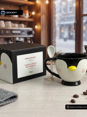 Cute Penguin Gift Mug with Spoon 🐧