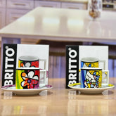 6 Pcs Britto 90ML Kehwa Cups with Saucers