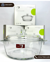 Delisoga 3 Pcs Casserole Set with Lid