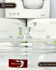 Delisoga 3 Pcs Casserole Set with Lid