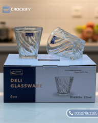 6 Pcs DELISOGA Fine Glass Set