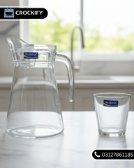 7 Pcs DELISOGA Fine Glass Water Set