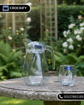 7 Pcs DELISOGA Fine Glass Water Set