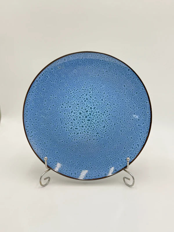 16 Pcs Ocean Mist Reactive Glazed Stoneware Breakfast Set 🌊☀️