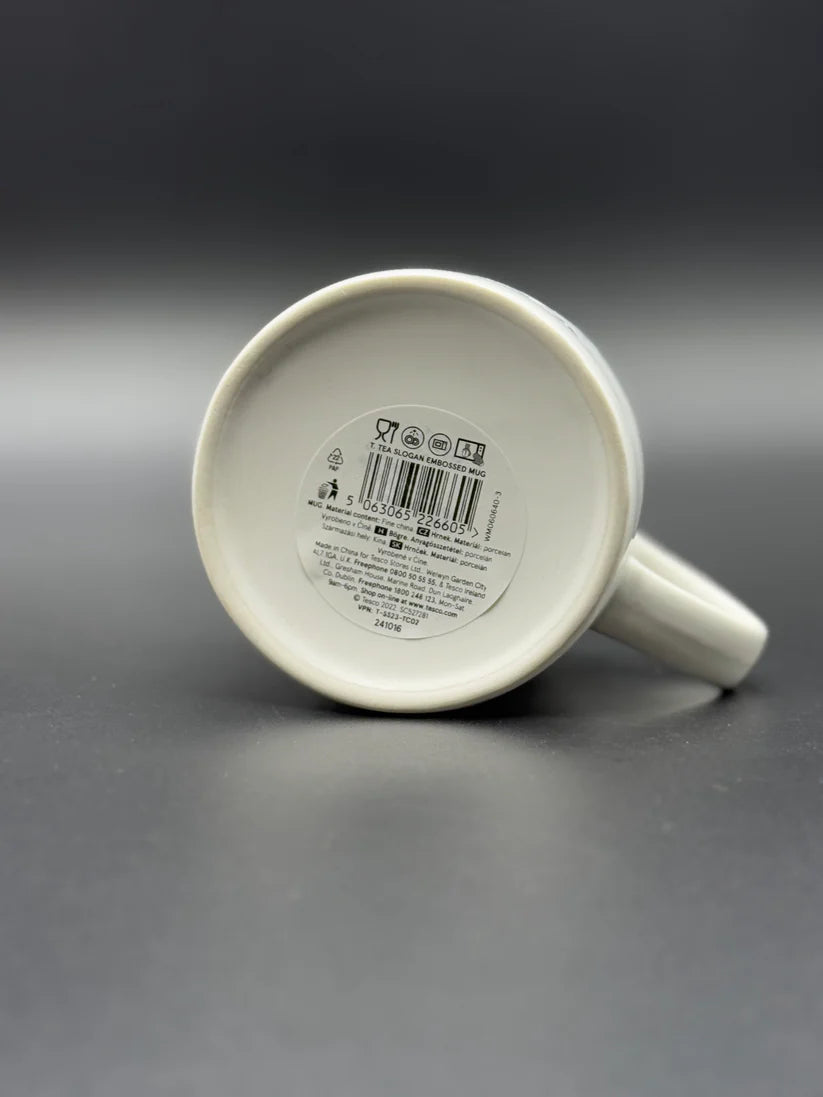 Coffee/Tea Slogan Embossed Mugs✨