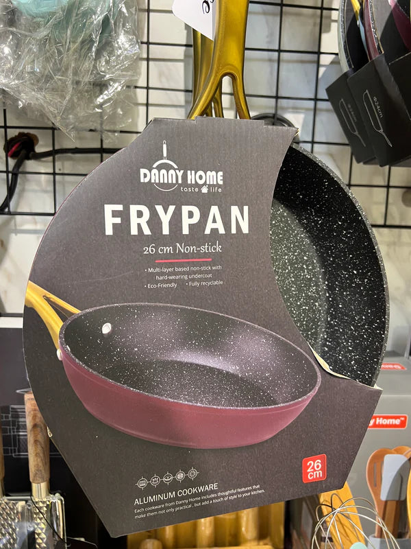 Danny Home Marble Coating Non-Stick Fry Pan
