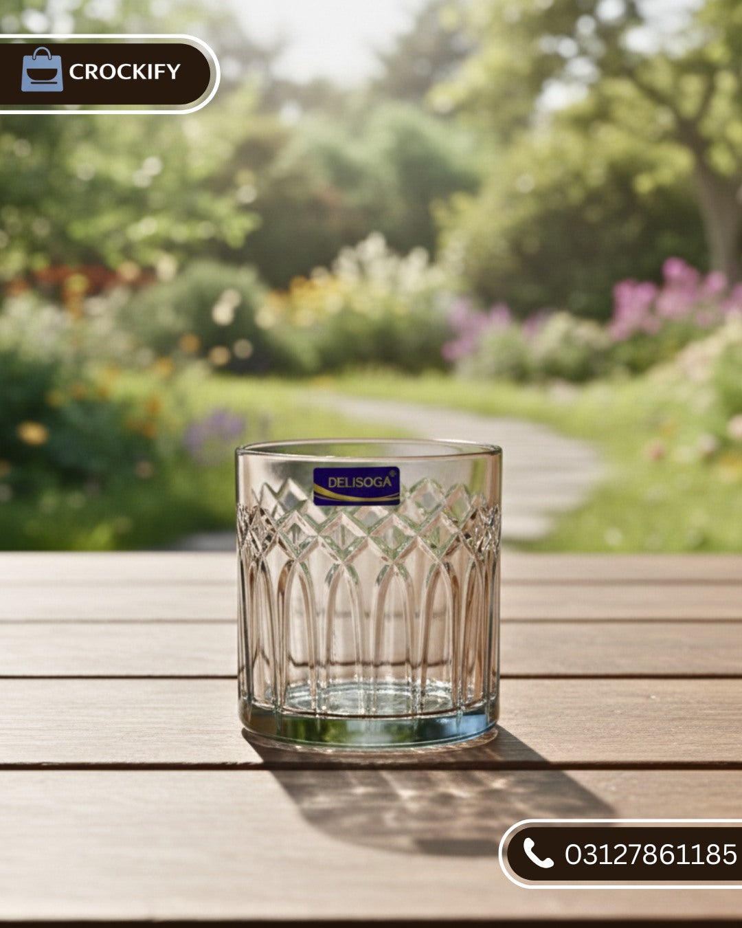 6 Pcs DELISOGA Fine Glass Set 🥂
