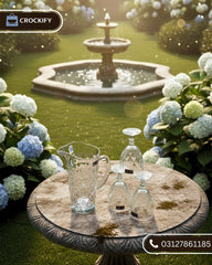 7 Pcs DELISOGA Fine Textured Wine Glass Water Set 🥂✨
