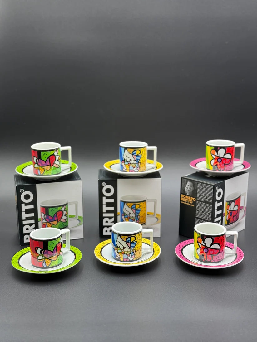 Buy 6 Get 6 😱 , Free Britto 90ML Kehwa Cups with Saucers