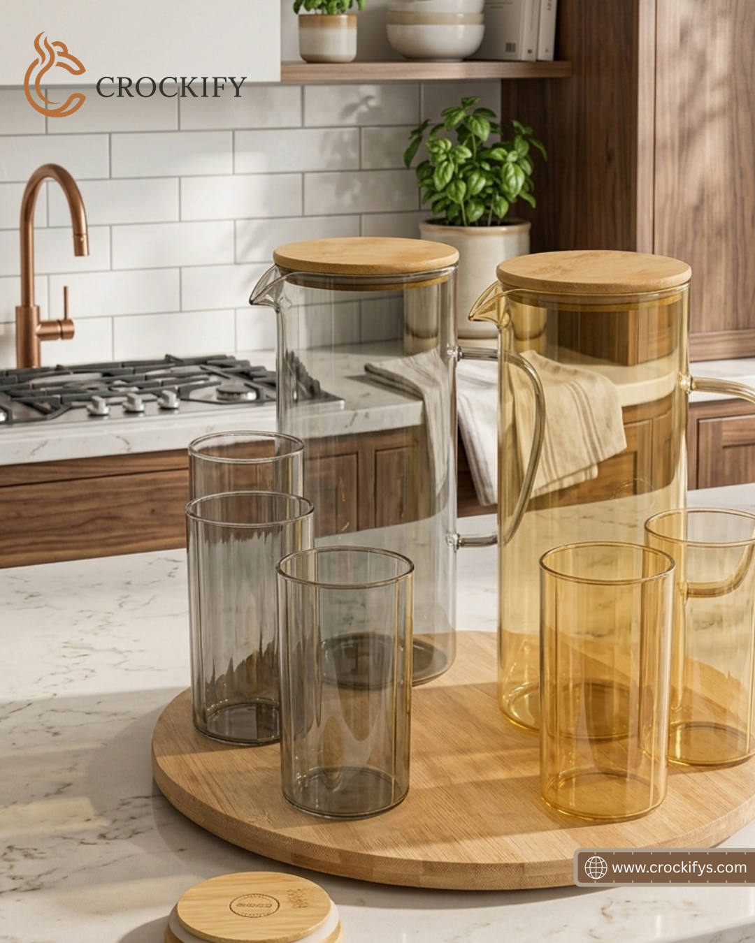 7-Piece Turkish Glass Water Set