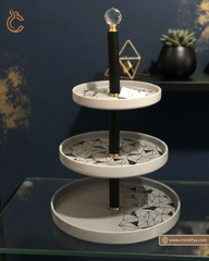 3 Tier Creamic Pastry Dish