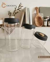 3 pcs Vaccum Air Tight Jar