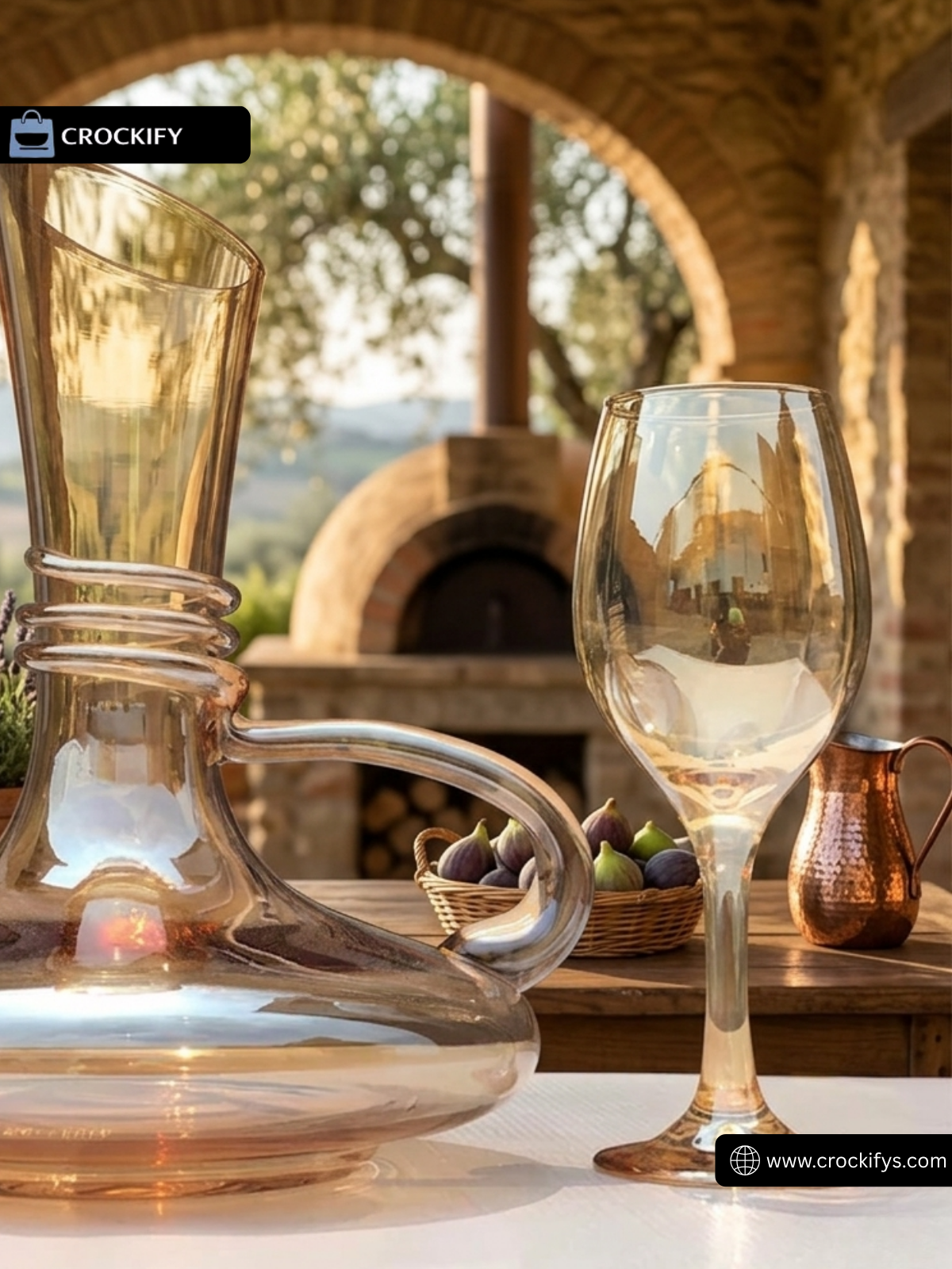 7pcs Golden Turkey Glass Stylish Water Set