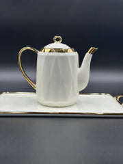 Decent Design ☕ - 8 PCS Tea Set With Tray