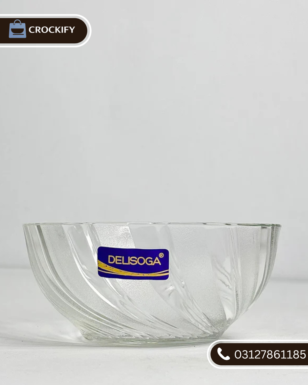 Delisoga Premium 7-Piece Glass Bowl Set