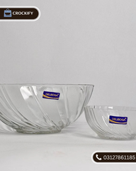Delisoga Premium 7-Piece Glass Bowl Set