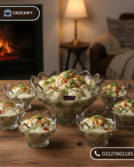 Delisoga 7-Piece Glass Bowl Set