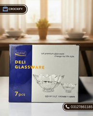 Delisoga 7-Piece Glass Bowl Set
