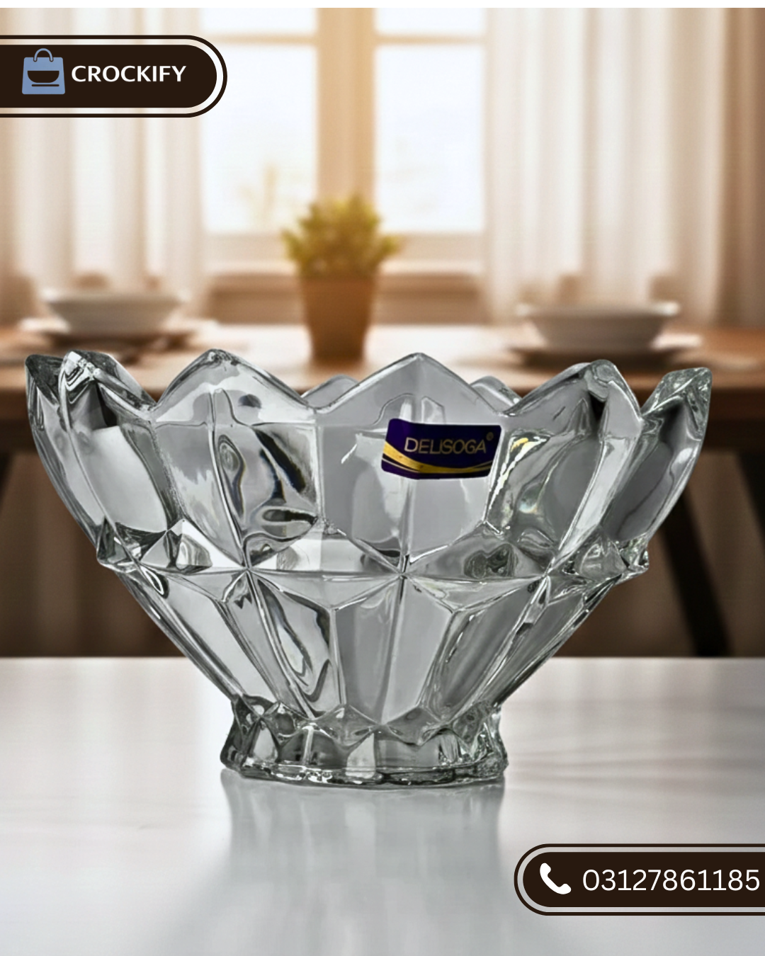 Delisoga 7-Piece Glass Bowl Set
