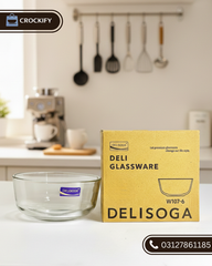 Deslisoga 1 Pcs Glass Bowl