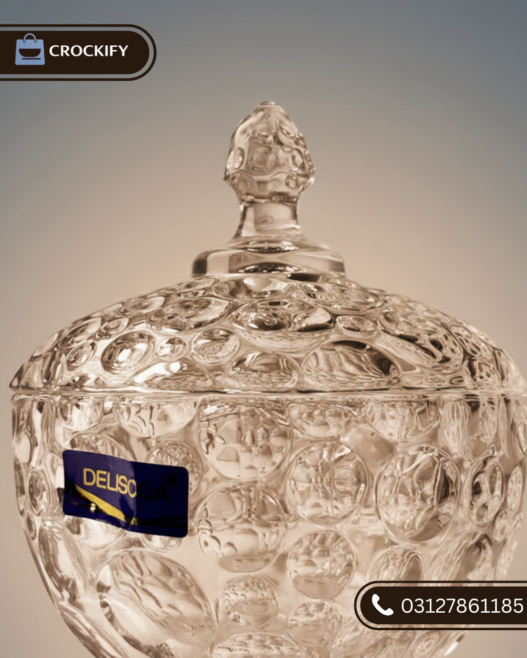 Delisoga Candy Jar Set