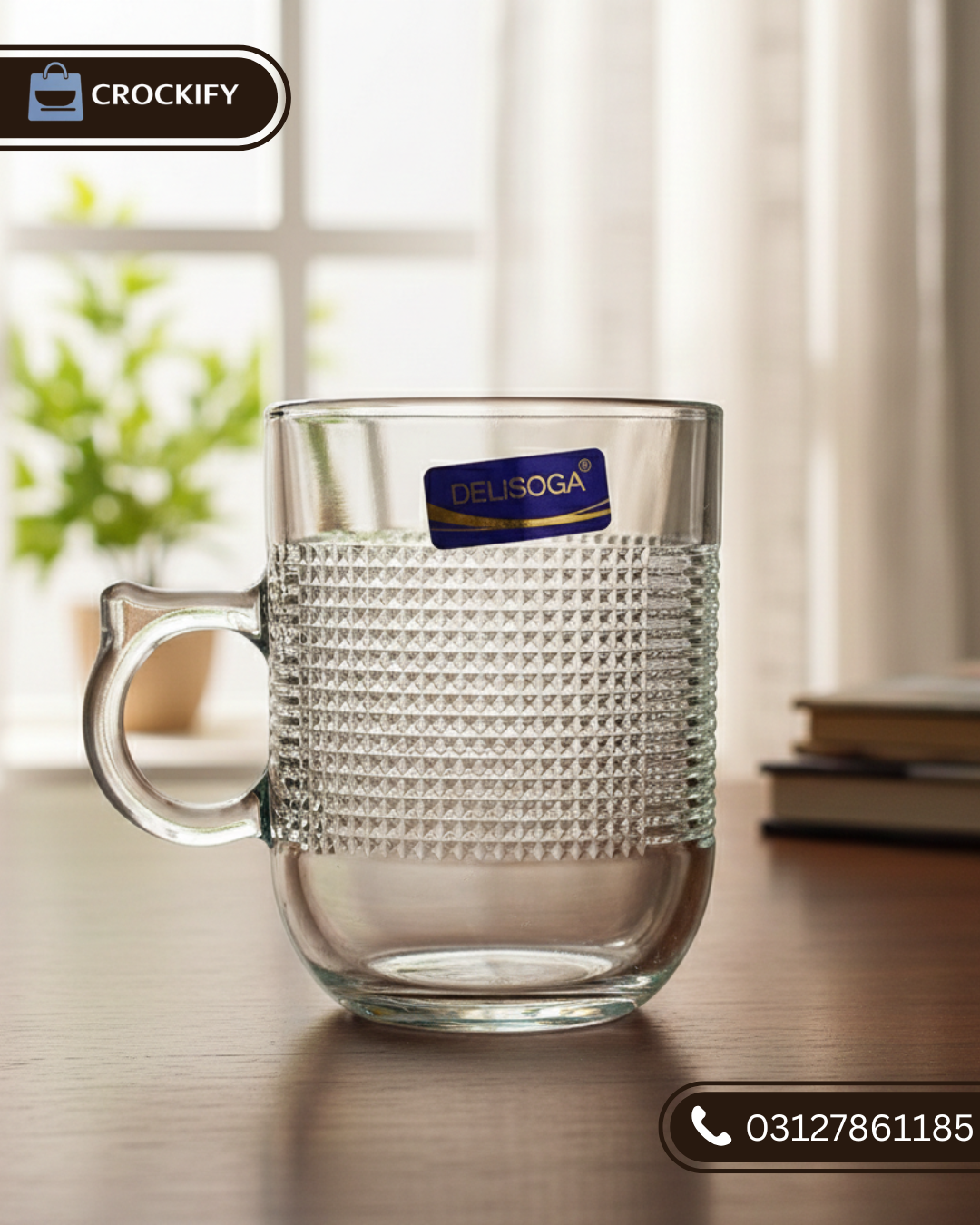 Delisoga  6 Piece Cup Set.