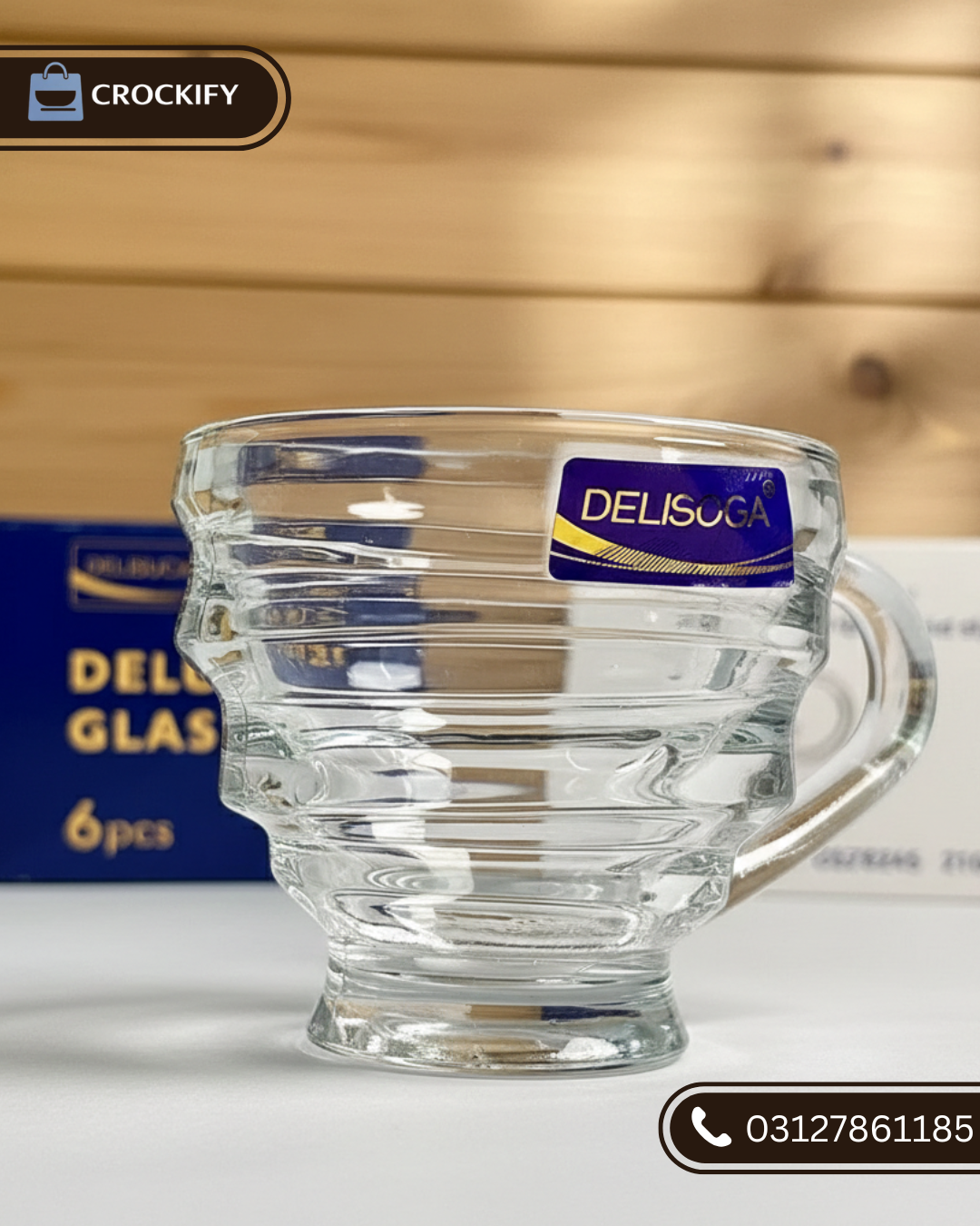 Delisoga 6 Piece Cup Set.