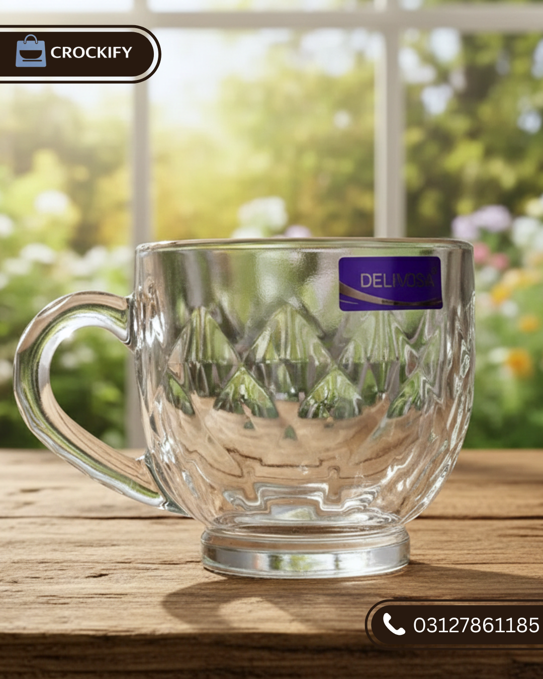 Delisoga  6 Piece Cup Set.