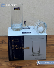 6 Pcs DELISOGA Fine Glass Set