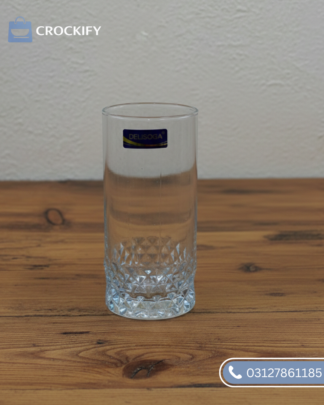 6 Pcs DELISOGA Fine Glass Set