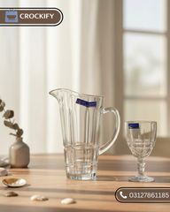 7 Pcs DELISOGA Fine Wine Glass Water Set